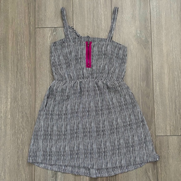 Rachel Roy striped sleeveless dress with pockets - Picture 2 of 5